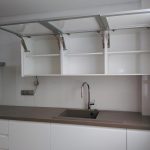 Cocina en blanco